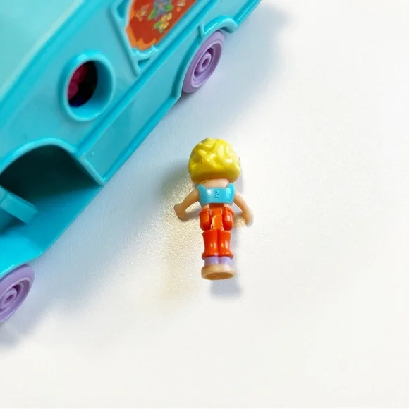 🌸 Polly Pocket | 1996 Flower Cafe On The Go - Picture 7 of 7